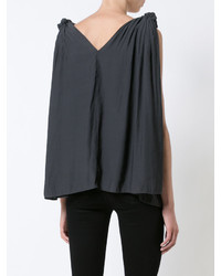 Черная блузка от Smythe