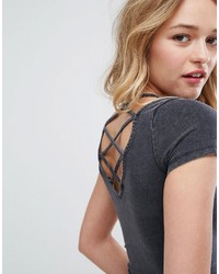 Черная блузка от Monki