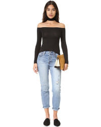 Черная блузка от Clayton