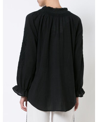 Черная блузка от Figue