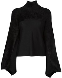 Черная блузка от Maison Margiela