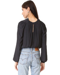 Черная блузка от Ramy Brook
