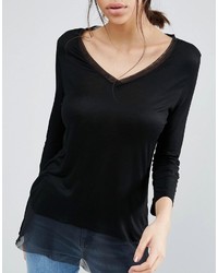Черная блузка от Vero Moda