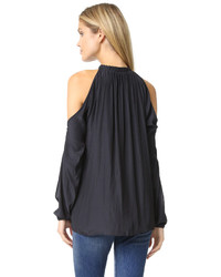 Черная блузка от Ramy Brook