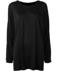 Черная блузка от MM6 MAISON MARGIELA
