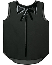 Черная блузка от Moschino