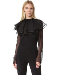 Черная блузка от Nina Ricci