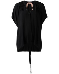Черная блузка от No.21