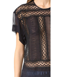 Черная блузка от No.21