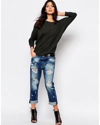 Черная блузка от Replay