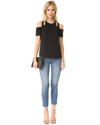 Черная блузка от Cooper & Ella