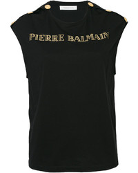 Черная блузка от PIERRE BALMAIN