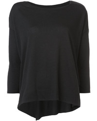 Черная блузка от Raquel Allegra