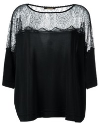Черная блузка от Roberto Cavalli
