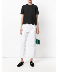 Черная блузка от Valentino