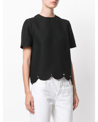 Черная блузка от Valentino