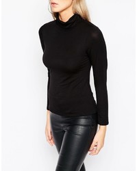 Черная блузка от Boohoo