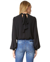 Черная блузка от Rebecca Minkoff