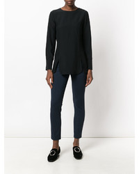 Черная блузка от Dondup