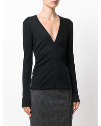 Черная блузка от Tom Ford