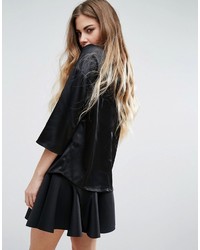 Черная блузка от Vila