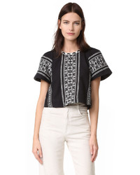 Черная блузка от Sea