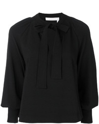 Черная блузка от See by Chloe
