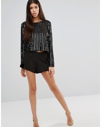 Черная блузка от Boohoo