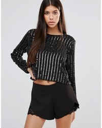 Черная блузка от Boohoo