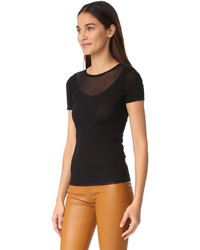 Черная блузка от Fuzzi