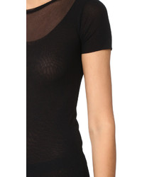 Черная блузка от Fuzzi