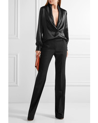 Черная блузка от Loewe