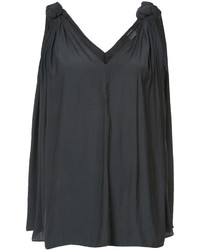 Черная блузка от Smythe