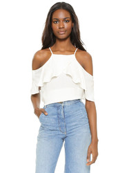 Черная блузка от Ella Moss