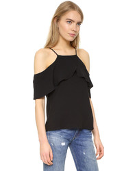 Черная блузка от Ella Moss
