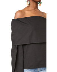 Черная блузка от MLM Label