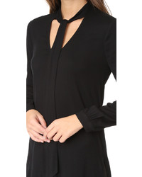 Черная блузка от Ella Moss
