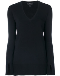 Черная блузка от Theory