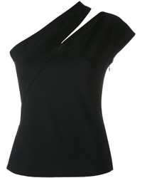 Черная блузка от Thierry Mugler