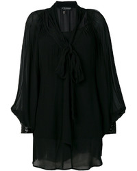 Черная блузка от Twin-Set