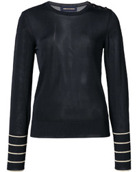 Черная блузка от Vanessa Seward