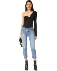 Черная блузка от Torn By Ronny Kobo