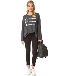 Черная блузка от Wildfox Couture