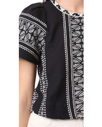 Черная блузка от Sea