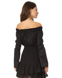 Черная блузка от Zac Posen
