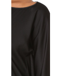 Черная блузка от Zero Maria Cornejo