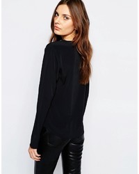 Черная блузка от Vila