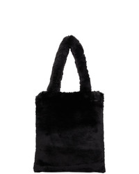 Мужская черная большая сумка из плотной ткани от Sulvam