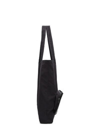 Мужская черная большая сумка из плотной ткани от Bottega Veneta