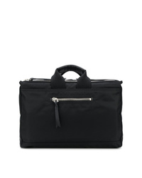 Мужская черная большая сумка из плотной ткани от Givenchy